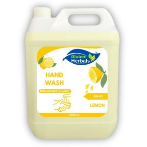 GLOBEN HERBALS HAND WASH LEMON-5000 ML
